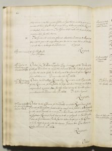 Order by the Constable of Windsor Castle for improvements to defences of the Castle_1689_p2