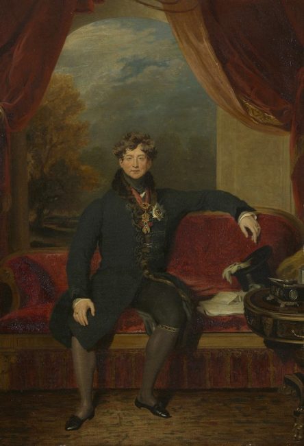 Copy of Sir Thomas Lawrence's portrait of George IV c.1822-1830