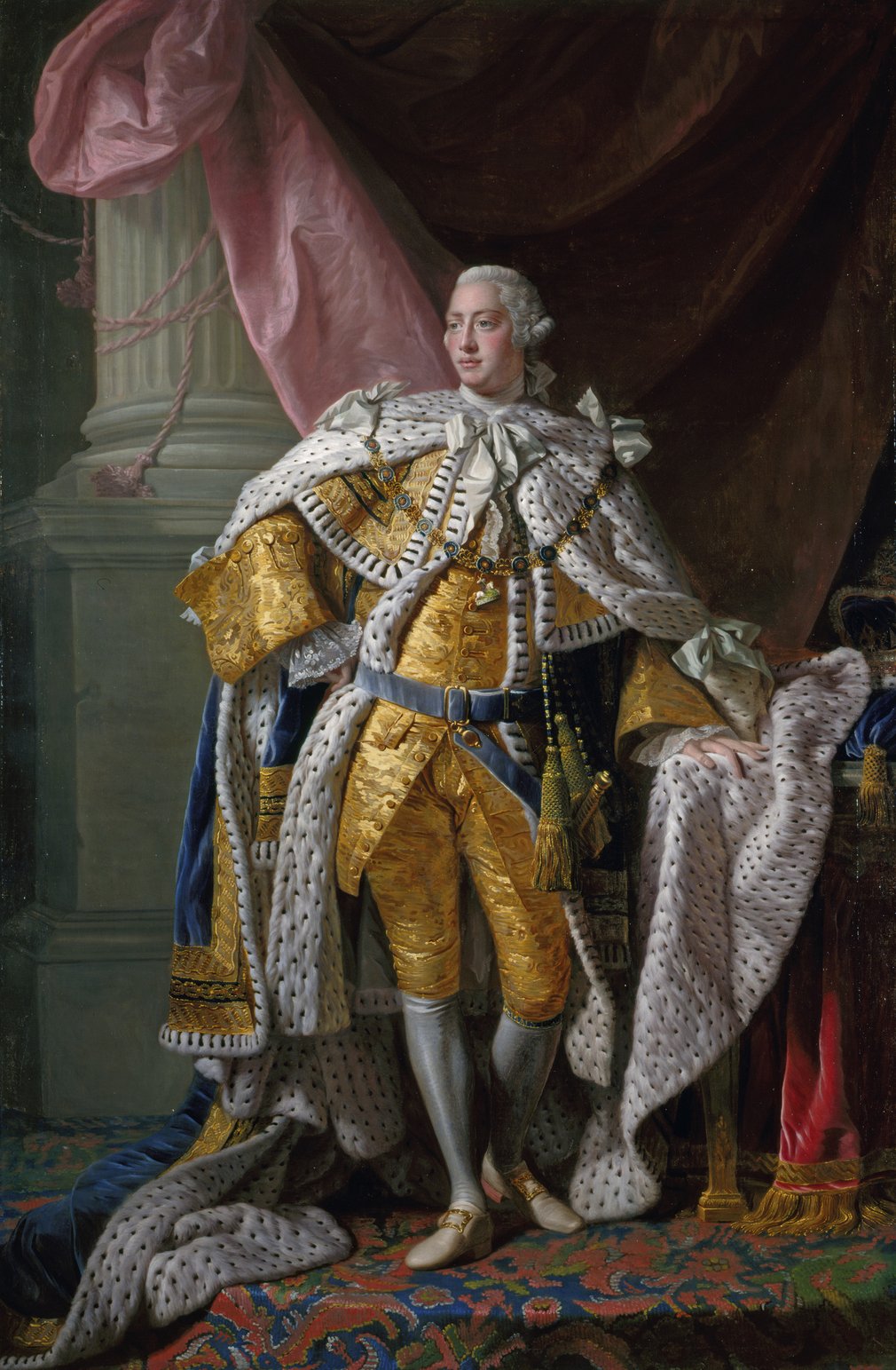 George III by Allan Ramsay, c.1761-1762