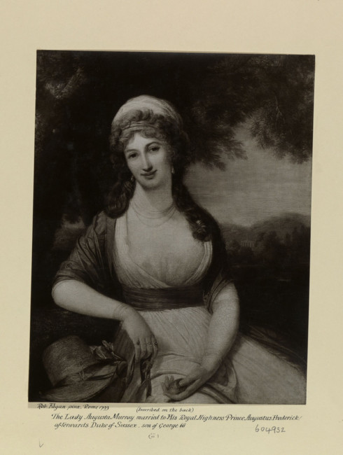 Painting of Lady Augusta Murray