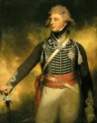 Portrait of George IV in military dress